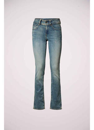 Jeans coupe droite bleu G STAR femme