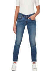 Jeans coupe droite bleu G STAR pour femme seconde vue