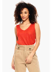 Débardeur rouge GARCIA pour femme seconde vue