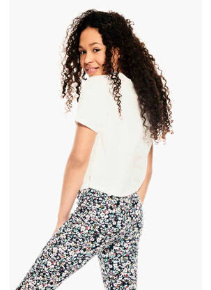 T-shirt blanc GARCIA fille