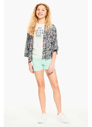 Gilet manches courtes violet GARCIA fille