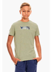 T-shirt vert GARCIA pour garçon seconde vue