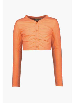 Gilet manches longues orange GARCIA fille