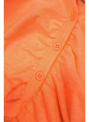 Gilet manches longues orange GARCIA fille