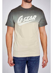 T-shirt vert G STAR pour homme seconde vue