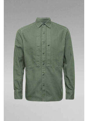Chemise manches longues gris G STAR homme