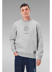 Sweat-shirt gris G STAR pour homme seconde vue