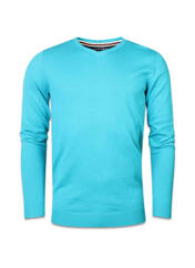 Pull bleu BRUCE & BUTLER  pour homme seconde vue