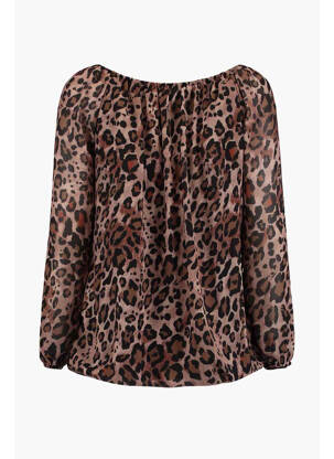 Chemisier marron HAILYS femme