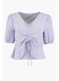 Chemisier violet HAILYS femme