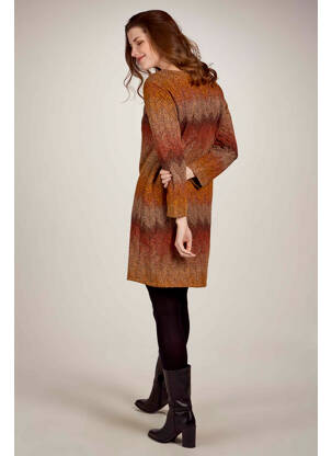 Robe courte orange BELLITA femme
