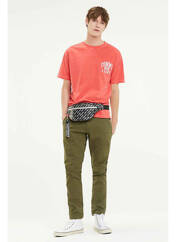 Pantalon chino vert TOMMY HILFIGER pour homme seconde vue