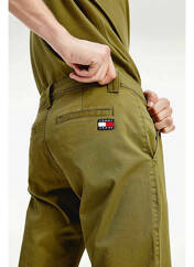 Pantalon chino vert TOMMY HILFIGER pour homme seconde vue