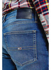 Jeans coupe droite bleu TOMMY HILFIGER pour homme seconde vue