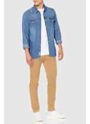 Pantalon chino beige TOMMY HILFIGER pour homme seconde vue