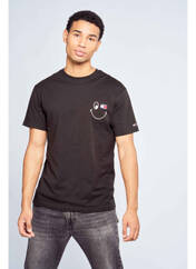 T-shirt noir TOMMY HILFIGER pour homme seconde vue