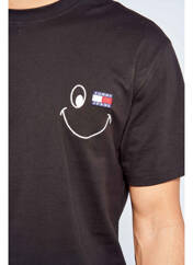T-shirt noir TOMMY HILFIGER pour homme seconde vue