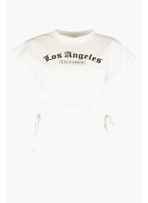 T-shirt blanc HAILYS femme