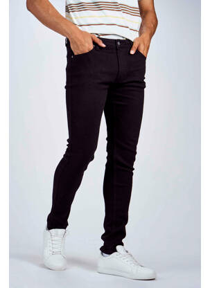 Jeans coupe slim noir DENIM PROJECT pour homme