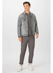 Pantalon slim gris DENIM PROJECT pour homme seconde vue