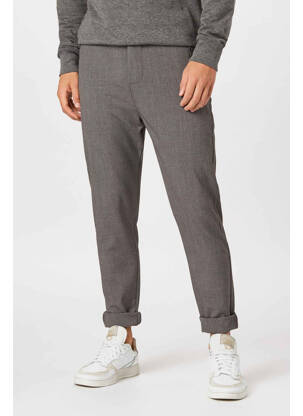 Pantalon slim gris DENIM PROJECT homme