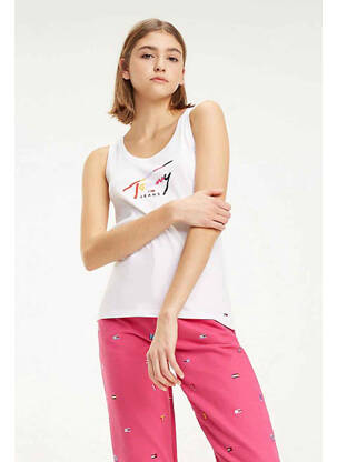 T-shirt blanc TOMMY HILFIGER femme