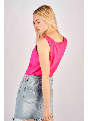 T-shirt rose TOMMY HILFIGER femme