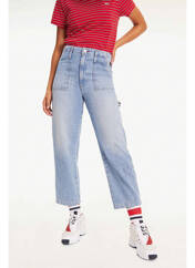 Jeans coupe droite bleu TOMMY HILFIGER pour femme seconde vue