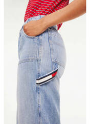 Jeans coupe droite bleu TOMMY HILFIGER pour femme seconde vue