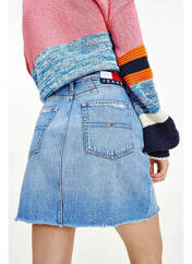 Jupe courte bleu TOMMY HILFIGER pour femme seconde vue