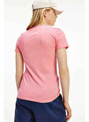 T-shirt rose TOMMY HILFIGER pour femme seconde vue