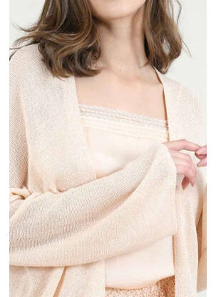 Gilet manches longues rose MOLLY BRACKEN femme