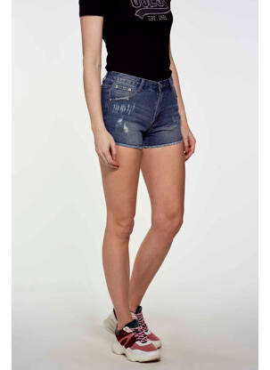 Short bleu MOLLY BRACKEN femme