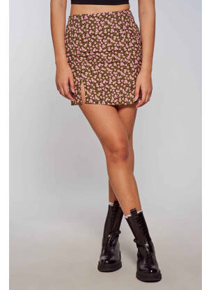 Jupe courte marron DAISY STREET femme