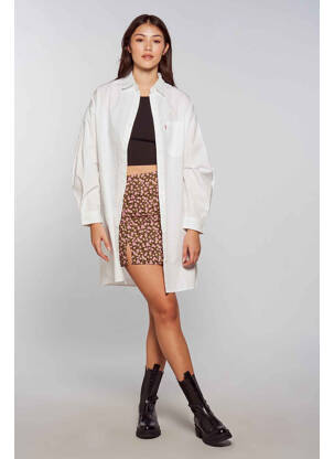 Jupe courte marron DAISY STREET femme