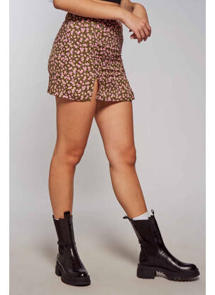 Jupe courte marron DAISY STREET femme