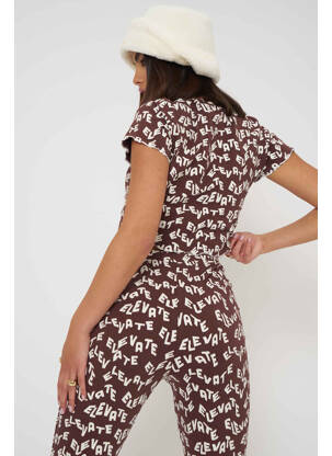 T-shirt marron DAISY STREET femme