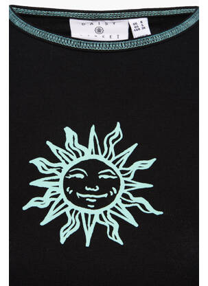 T-shirt noir DAISY STREET femme