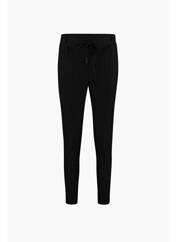 Pantalon droit noir ZABAIONE pour femme seconde vue