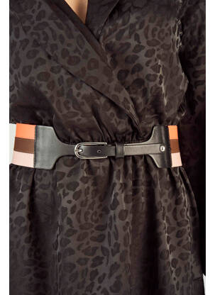 Ceinture marron DEUX. BY ELINE DE MUNCK femme