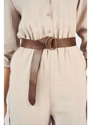Ceinture marron DEUX. BY ELINE DE MUNCK femme