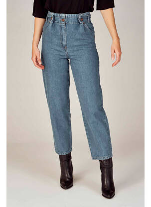 Jean coupe mom bleu DEUX. BY ELINE DE MUNCK femme