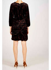 Robe courte noir DEUX. BY ELINE DE MUNCK pour femme seconde vue