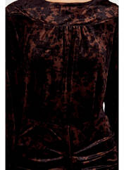 Robe courte noir DEUX. BY ELINE DE MUNCK pour femme seconde vue