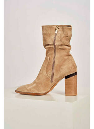 Bottines/boots taupe DEUX. BY ELINE DE MUNCK femme