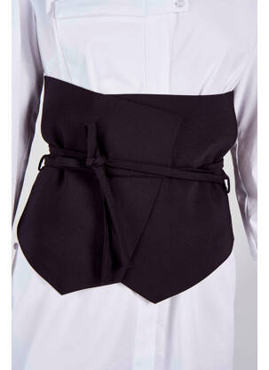 Ceinture noir DEUX. BY ELINE DE MUNCK femme