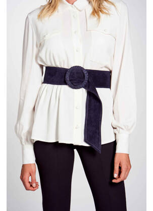 Ceinture noir DEUX. BY ELINE DE MUNCK femme