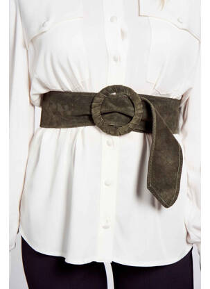 Ceinture vert DEUX. BY ELINE DE MUNCK femme