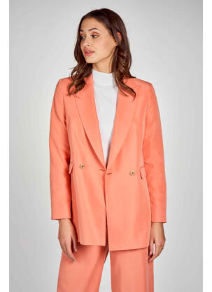 Blazer orange DEUX. BY ELINE DE MUNCK femme