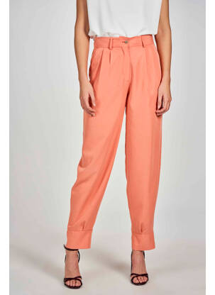 Pantalon chino orange DEUX. BY ELINE DE MUNCK femme